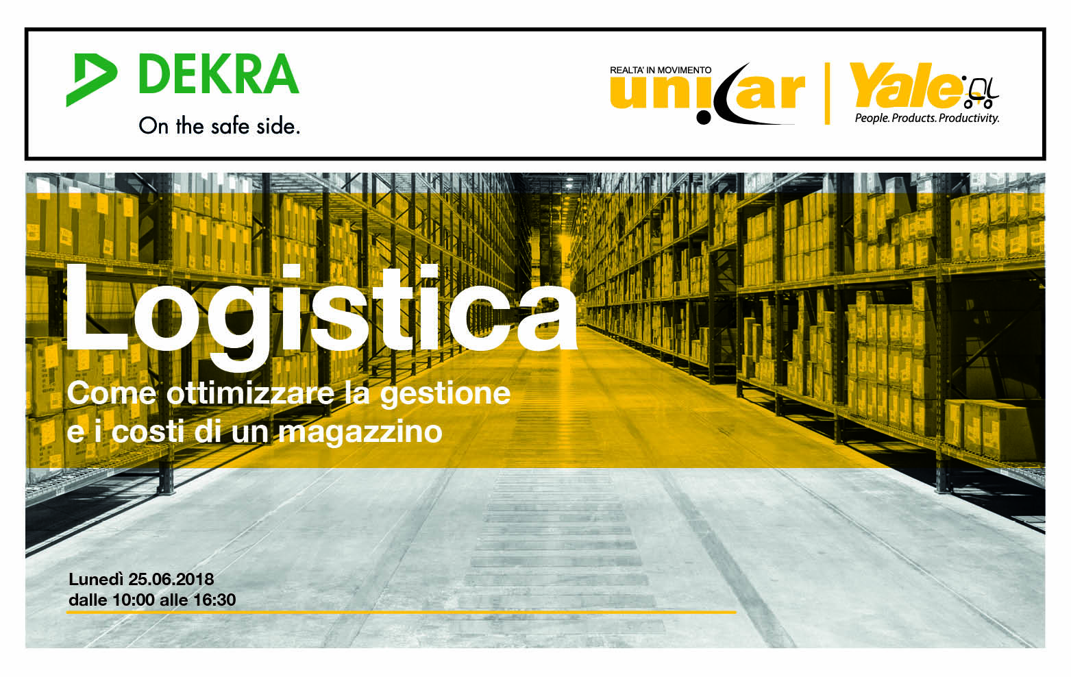 Un workshop esclusivo sull&rsquo;ottimizzazione di costi e gestione di un magazzino